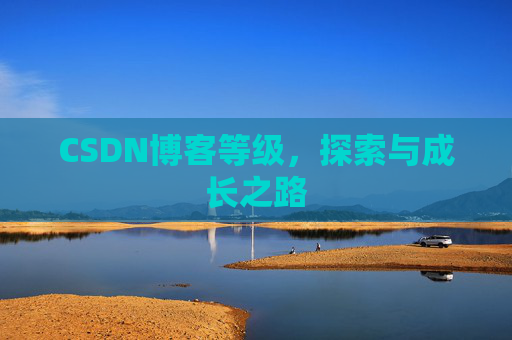 CSDN博客等级，探索与成长之路